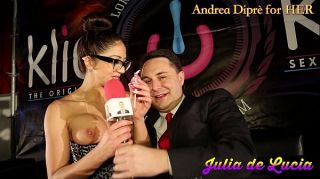 Julia de Lucia puts a lollipop in her vagina for Andrea Diprè