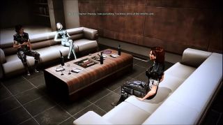 Mass Effect - Samantha Taynor and EDI Sexual Fantasy - Compilation