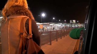 Big Titty Milf Airport Pick up and Fuck with Mea Melone behind the cam