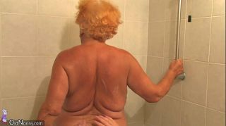 OldNanny Chubby granny bathed and then has threesome