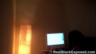 RealBlackExposed - Tatiyana Foxx Exposes Her Perky Black Tits To the Camera