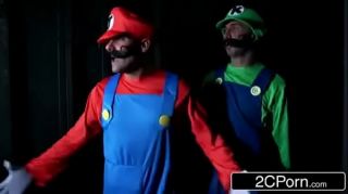 Jerk That Joy Stick: Super Mario Bros Get Busy With Princess Brooklyn Chase
