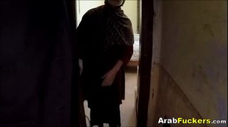 Poor Arab Girl Desperate For Cash Sucks And Fucks