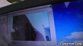 Threesome with webcam cheecks Icelafox & Flower Tucci