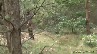 busty stepmom loves sex in nature