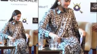 Sonam Kapoor Boobies Exposed, Wardrobe Malfunction Video !! HD