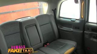 Female Fake Taxi New driver loves a big black cock