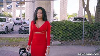 Aaliyah Hadid Does The Walk Of Shame on Bang Bus (b15776)
