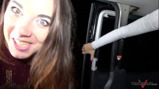 Night party in driving van with famous pornstars Mea Melone & Wendy Moon