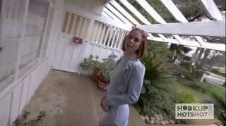 Red Head Teen Hooks Up with guy for Brutal Sex