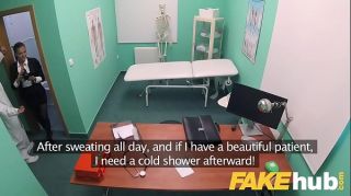 Fake Hospital Sexy Czech estate agent loves sucking and fucking docs cock