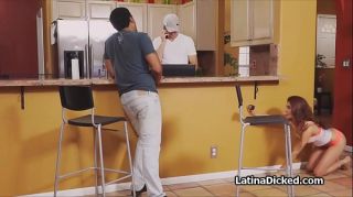 Sneaky cheating by Latina gf with BBC