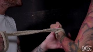 Beautiful Tattooed Milf Kayla Green gets tied up and Fucked Deep