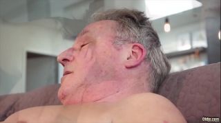 Old man Warming up my young pussy and cums in my mouth I swallow it