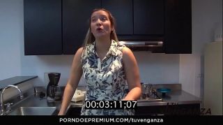 TU VENGANZA - Un vídeo sexual para el cornudo novio de la latina culona Ana Mesa