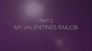My Valentines Rimjob Threesome - GIRLSRIMMING