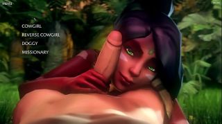 Nidalee takes an AMAZING creampie League of legends - sexgame