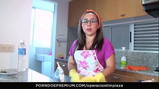 OPERACION LIMPIEZA - POV fucking with Colombian cleaning lady Francis Restrepo