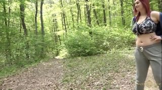 WwW.alexsisfaye.com Public nudity: Alexsis Faye gets naked in the woods while she is jogging