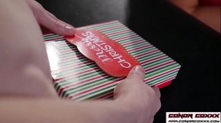 ConorCoxxx- Big xmas gift with Alura Jenson and Karen Fisher
