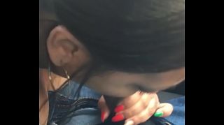 Jaly Cakes sucking dick in the car