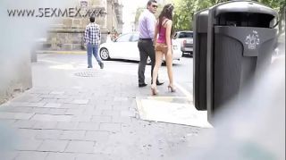 www.SEXMEX.xxx - Hot young latina school girl picked up in public and fucked Lily Queen