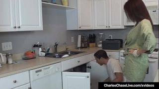 Hot Horny Housewife Charlee Chase Meets & Bangs the Plumber!