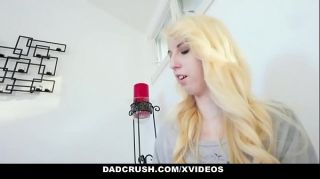 DadCrush - Hot Blonde Teen Filled With Stepdads Cock