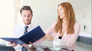 PUREMATURE Red Headed MILF TRIES ANAL