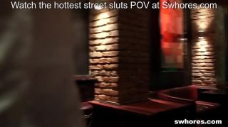 Amateur stripper fucks and grinds in POV at the club