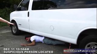 Black Guy Busted For No Reason & Fucked By White Milf Cops