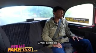 Female Fake Taxi Big tits sexy blonde fucked by her first big black cock