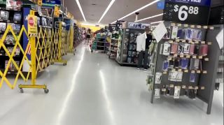 A Real Freak Recording a Hot chick at Walmart -