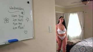 My Lesbian Roommate Never Knocks But Likes What She Sees! - Angela White and Gia Derza