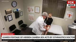 FCK News - Leaked Footage Of Doctor Fucking His Blonde Patient