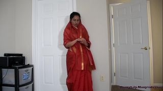 Horny Indian mother and son in law having fun