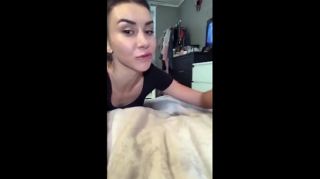Sexy Babe Suck Big Dick and Handjob in Cum Mouth