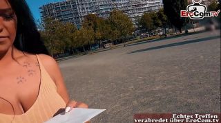 EroCom Date - Deutsche Latina Milf wird abgeschleppt bei outdoor Sex Casting Blinddate und dann gefickt