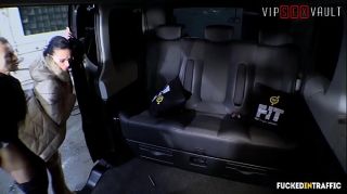 VIP SEX VAULT - Older Taxi Driver Bangs Hard On The Car With His MILF Sister In Law Any Maax