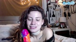 Camsoda - Indica Flower first time on Webcam Masturbation