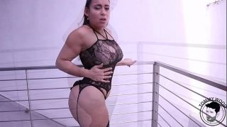 BIG ass latin pornstar in sexy lingerie taking twerking and taking big cock with facial Carmela Clutch