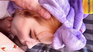 Babe Blowjob and Hard Pussy Fuck in the Morning POV - Facial in the Kigurumi