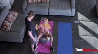 Muslim MILF Keeps Her Body Fir And Her Trainer Takes Advantage- Anissa Kate