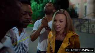 BLACKEDRAW All she wanted was to be passed around by 4 black guys