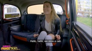 Female Fake Taxi Alexis Crystal and Lexi Dona Steal the Taxi