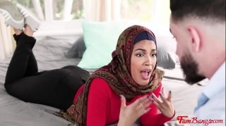 Virgin Muslim Sister In Hijab fucks Brother- Maya Farrell