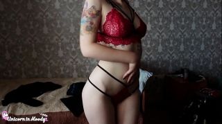 Babe in Sexy Lingerie Hard Pussy Fuck and Tity Fuck Big Cock to Cumshot
