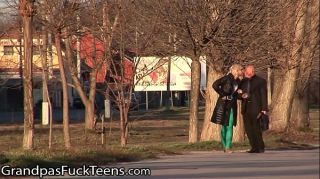 GrandpasFuckTeens Young Babe Fucks With A Grandpa She Met At The Bus Stop