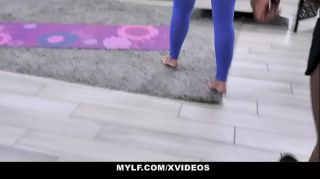 MYLF - Hot Cougar (Sheena Ryder) Riding Her Trainers Big Cock