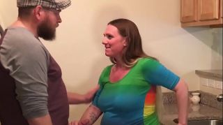 Rough Anal Surprise for Pregnant Milf in Kitchen Step Mother and Son Taboo Fuck - BunnieAndTheDude